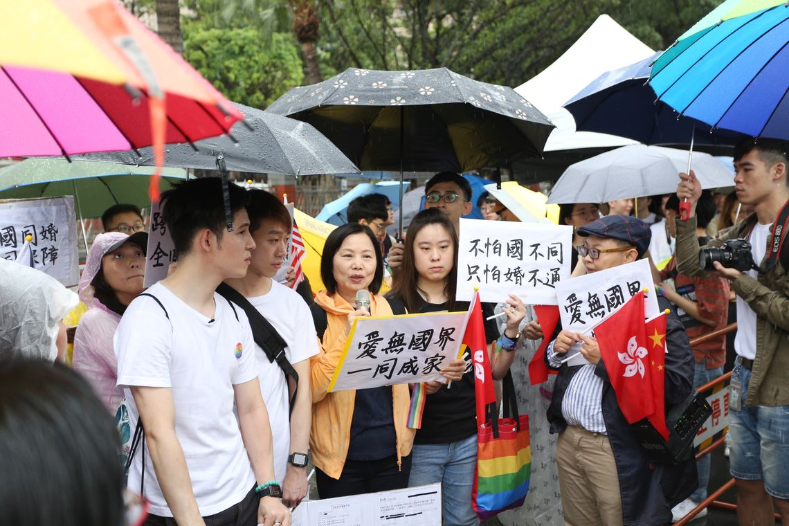 貓貓 貓貓的媽媽 台灣與香港同性伴侶